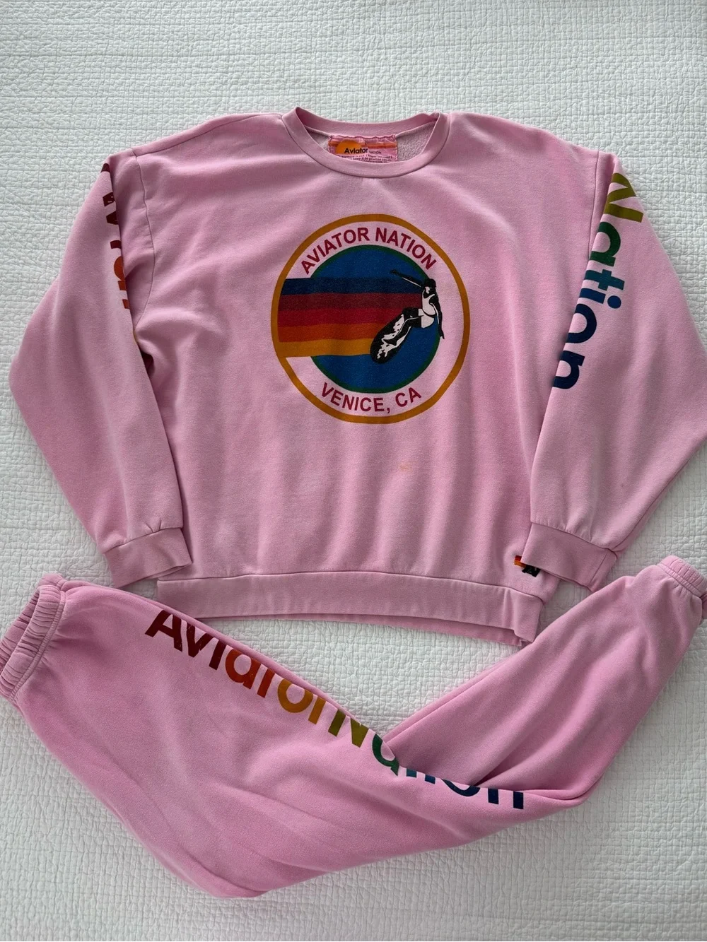 Aviator Nation Pink Matching Set!!!